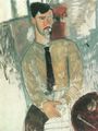 Modigliani, Amedeo: Bildnis Henri Laurens