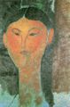 Modigliani, Amedeo: Bildnis Beatrice Hastings (II)