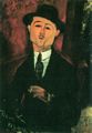 Modigliani, Amedeo: Bildnis Paul Guillaume