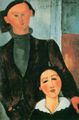 Modigliani, Amedeo: Jacques Lipchitz und seine Frau