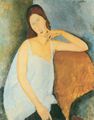 Modigliani, Amedeo: Bildnis Jeanne Hbuterne (II)