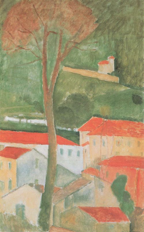 Modigliani, Amedeo: Landschaft in der Toskana (II)