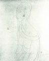 Modigliani, Amedeo: Halbfigur eines jungen Mädchens