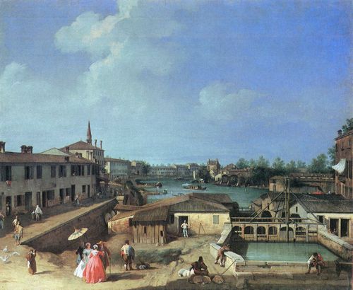 Canaletto (I): Dolo am Brenta
