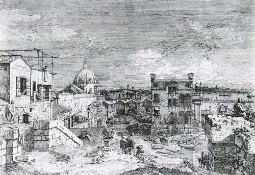 Canaletto (I): Phantsieansicht von Vendig