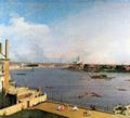 Canaletto (I): London, Themse und City von Richmond House gesehen