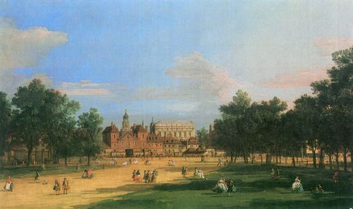 Canaletto (I): London, Old Horse Guards vom St. James Park aus