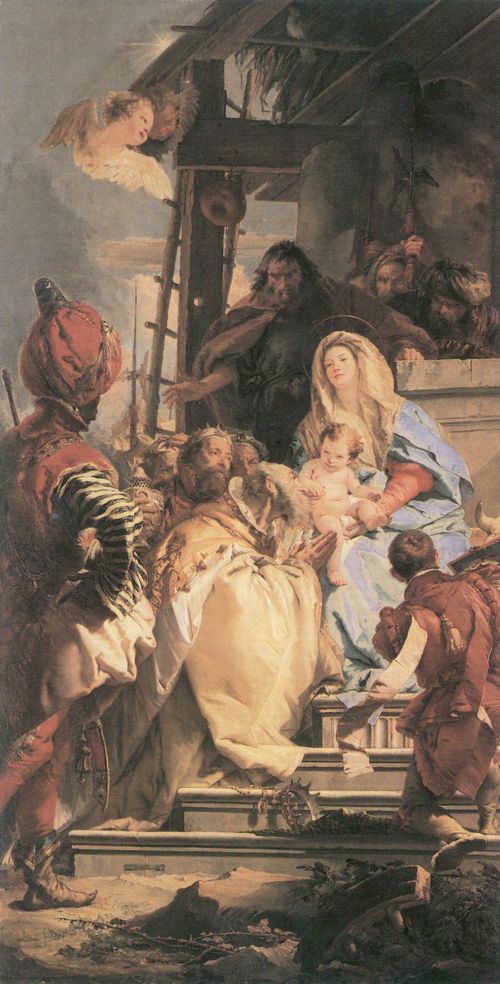 Tiepolo, Giovanni Battista: Anbetung der Heiligen Drei Knige