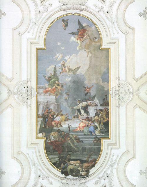 Tiepolo, Giovanni Battista: Die Einsetzung des Rosenkranzes