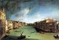 Canaletto (I): Canal Grande von Palazzo Balbi gegen Rialto