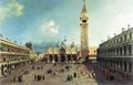 Canaletto (I): Piazza S. Marco mit der Basilica