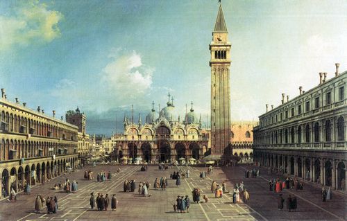 Canaletto (I): Piazza S. Marco mit der Basilica