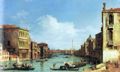 Canaletto (I): Der Canal Grande gegen die Chies della Salute