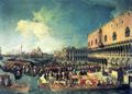 Canaletto (I): Der Empfang des Botschafters im Dogenpalast