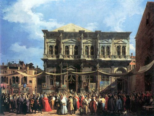 Canaletto (I): Das Rochusfest