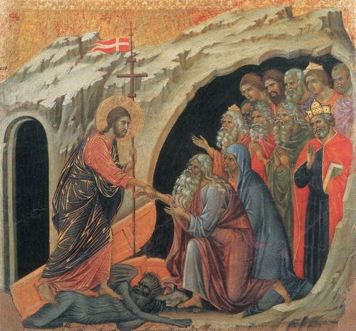 Duccio di Buoninsegna: Christus in der Vorhlle