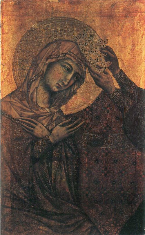 Duccio di Buoninsegna: Krnung Mari