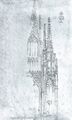Pisanello: Gotische Maßwerkarchitektur