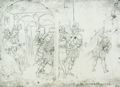 Pisanello: Johannes der Täufer vor Herodes