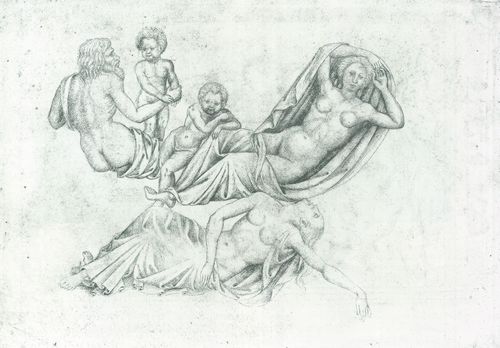 Pisanello: Oceanus, Rhea Silvia und Klytmnestra