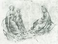 Pisanello: Zwei Madonnenstudien