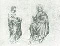 Pisanello: Madonna und Heiliger