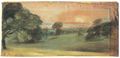 Constable, John: Felder hinter West Lodge, Sonnenaufgang