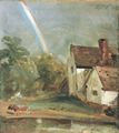 Constable, John: Willy Lotts Haus und ein Regenbogen
