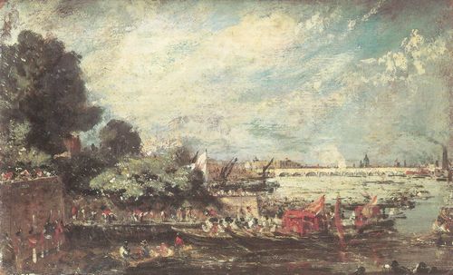 Constable, John: Skizze fr »Die Erffnung der Waterloo Brcke«