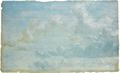 Constable, John: Wolkenstudie