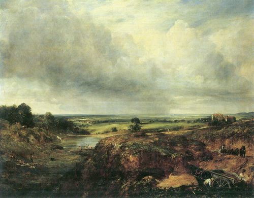 Constable, John: Branch Hill Pond, Hampstead