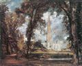 Constable, John: Die Kathedrale von Salisbury vom Grundstück des Bischofs aus gesehen