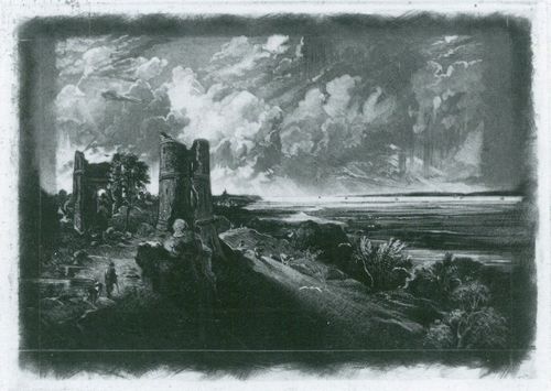 Constable, John: Hadleigh Castle nahe der Nore