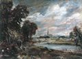 Constable, John: Die Kathedrale von Salisbury vom Nadder Fluss aus gesehen