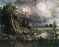 Constable, John: Die Kathedrale von den Flussauen aus gesehen