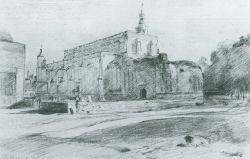 Constable, John: Die Kirche von East Bergholt von Nord-Westen aus gesehen