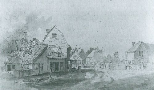 Constable, John: East Bergholt Street