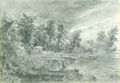 Constable, John: Die Brücke in Gillingham, mit einem Fuhrwerk