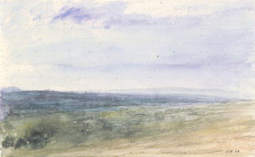 Constable, John: Ansicht von Downland County