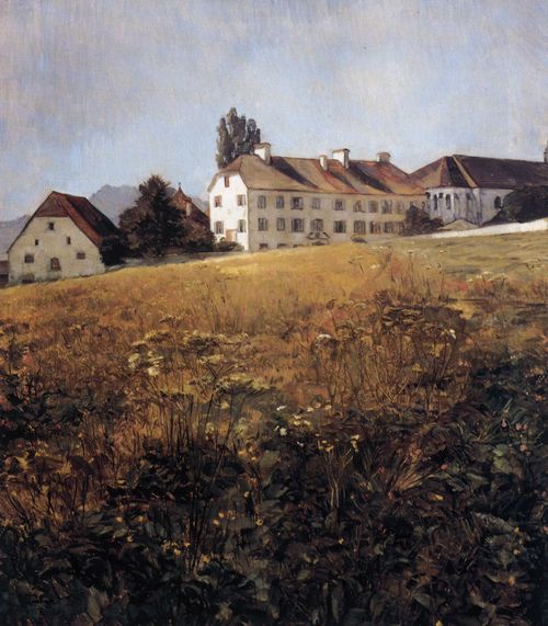 Trbner, Heinrich Wilhelm: Frauenchiemsee, Klosterwiese
