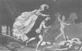 Runge, Philipp Otto: Diomedes und Odysseus entweichen zum Lager der Griechen