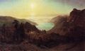 Bierstadt, Albert: Donner Lake vom Gipfel betrachtet