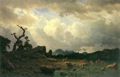 Bierstadt, Albert: Gewitter in den Rocky Mountains