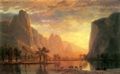 Bierstadt, Albert: Tal im Yosemite