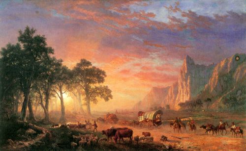 Bierstadt, Albert: Der Oregon Pfad