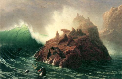 Bierstadt, Albert: Seal Rock, Kalifornien