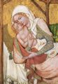 Meister von Hohenfurth: Geburt Christi, Detail, Maria mit Kind