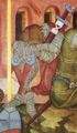 Meister von Hohenfurth: Auferstehung Christi, Detail, Schlafende Wächter