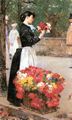 Hassam, Childe: Blumenmädchen