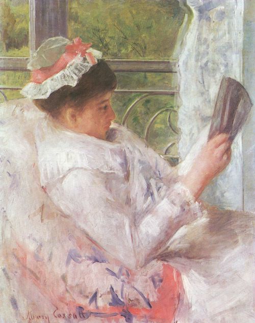 Cassatt, Mary: Lesende Frau (Lydia Cassat)